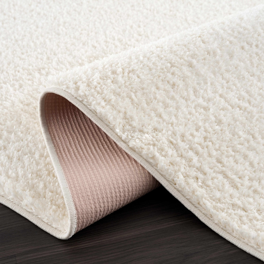 Judy Solid White Washable Rug - Sweet Water Decor - Rugs