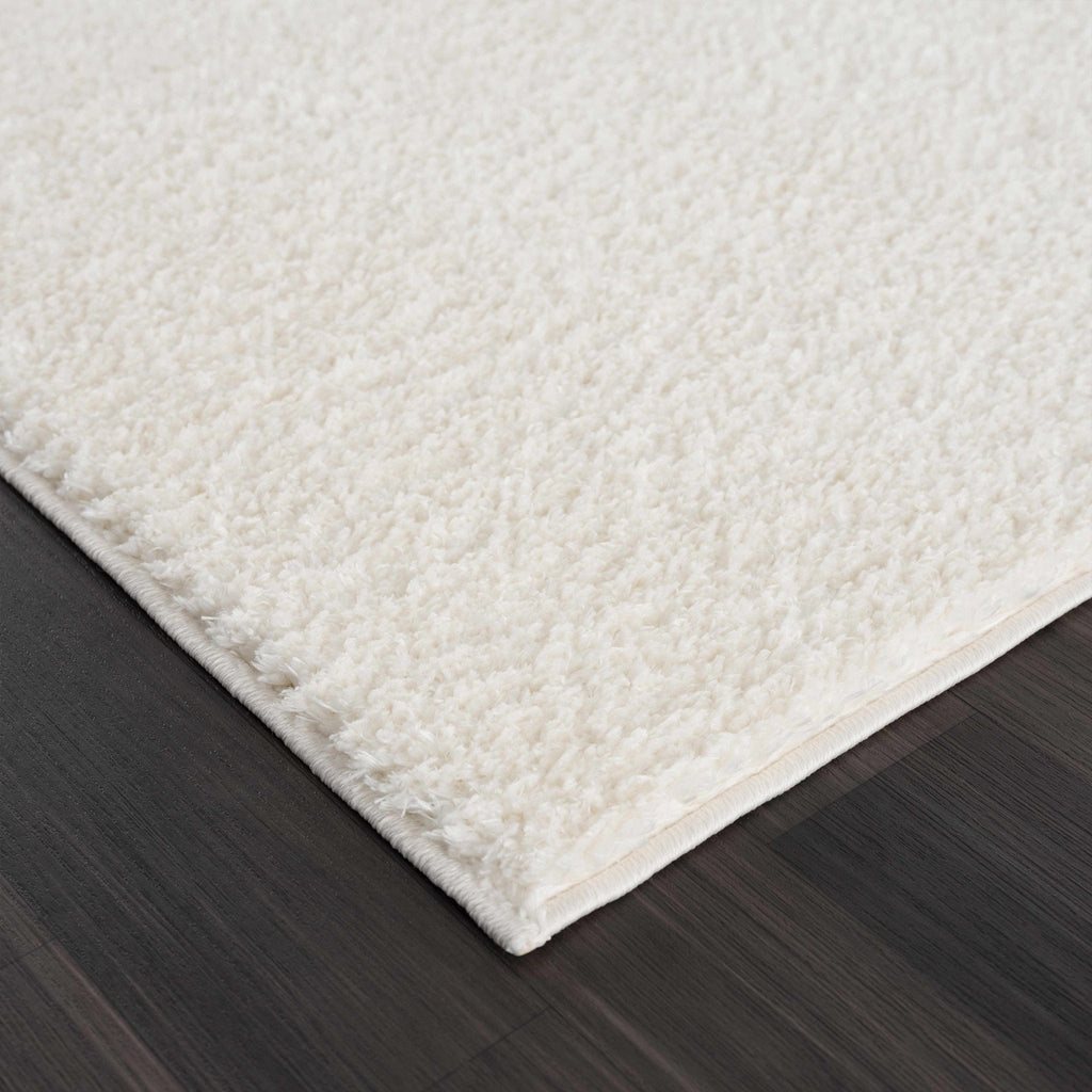 Judy Solid White Washable Rug - Sweet Water Decor - Rugs