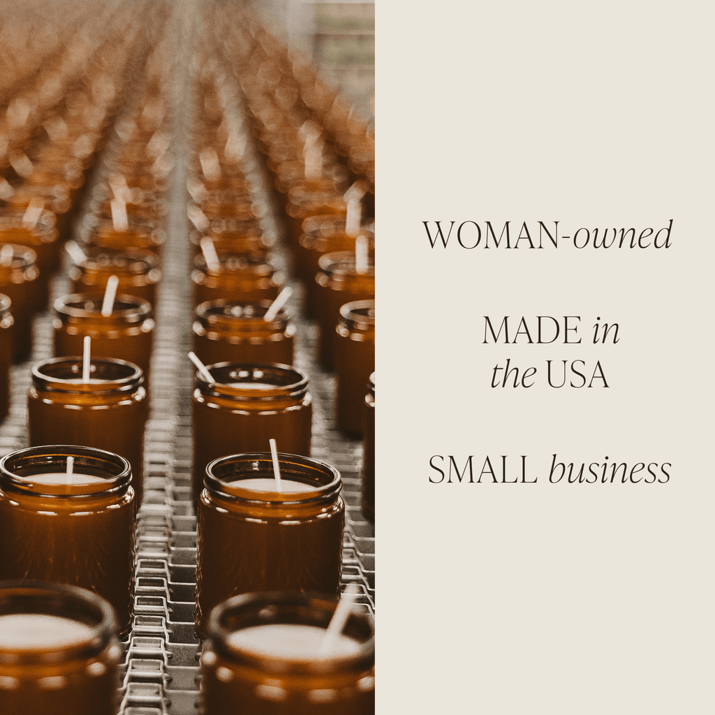 Warm and Cozy Soy Candle - Amber Jar - 9 oz - Sweet Water Decor - Candles