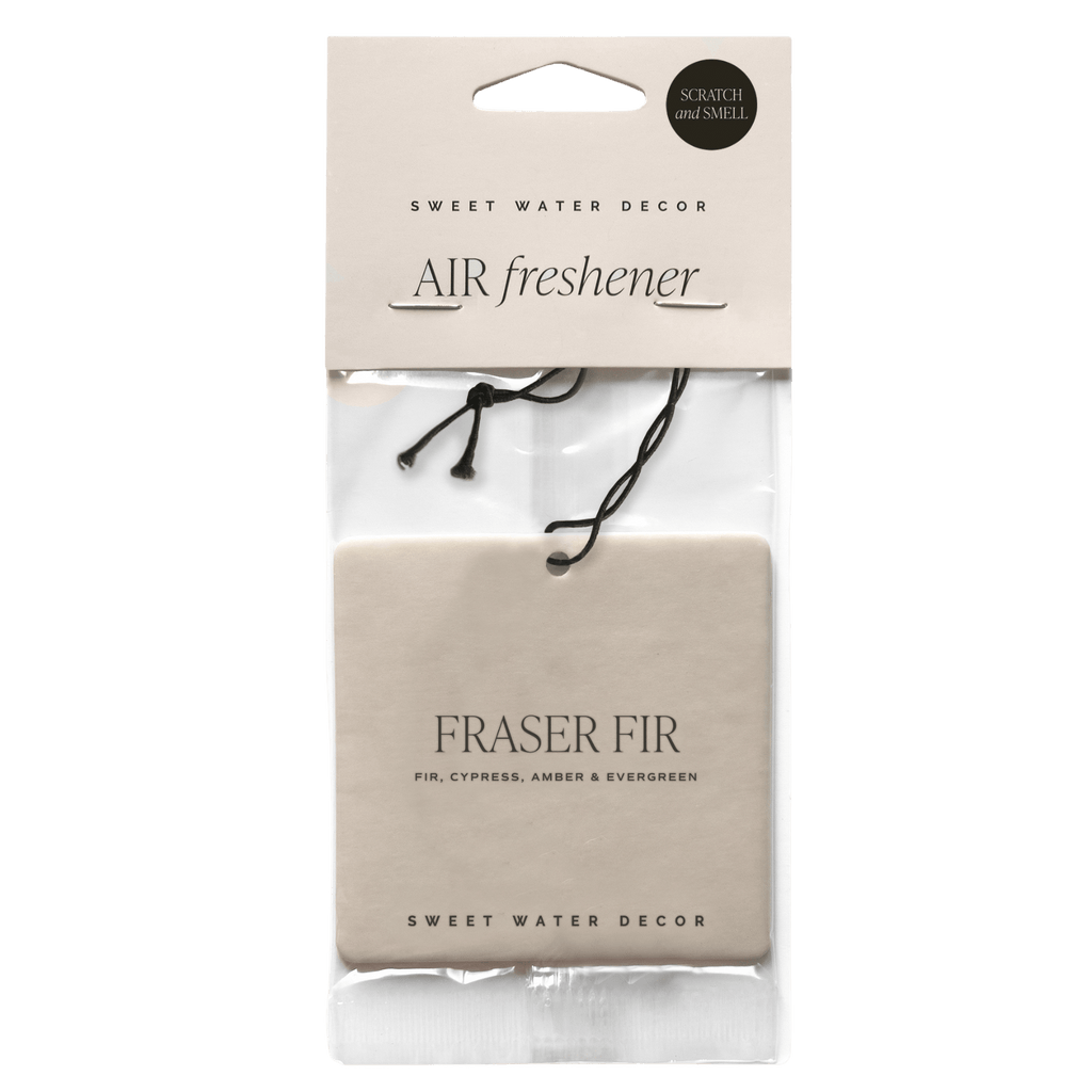 Fraser Fir Hanging Air Freshener - Sweet Water Decor - Air Freshener