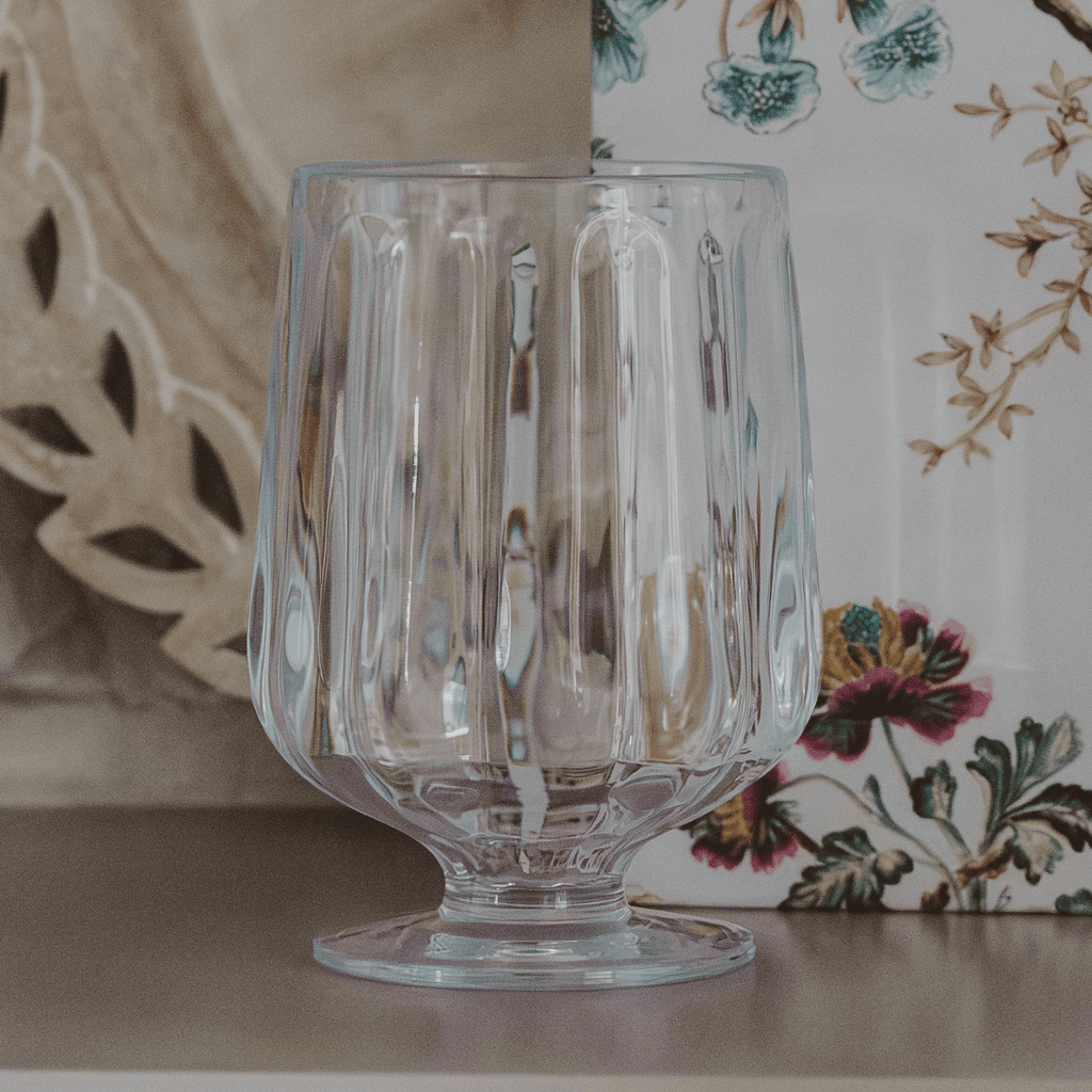 Outdoor Plastic Goblet Drinkware - Sweet Water Decor - Plastic Wine Glass