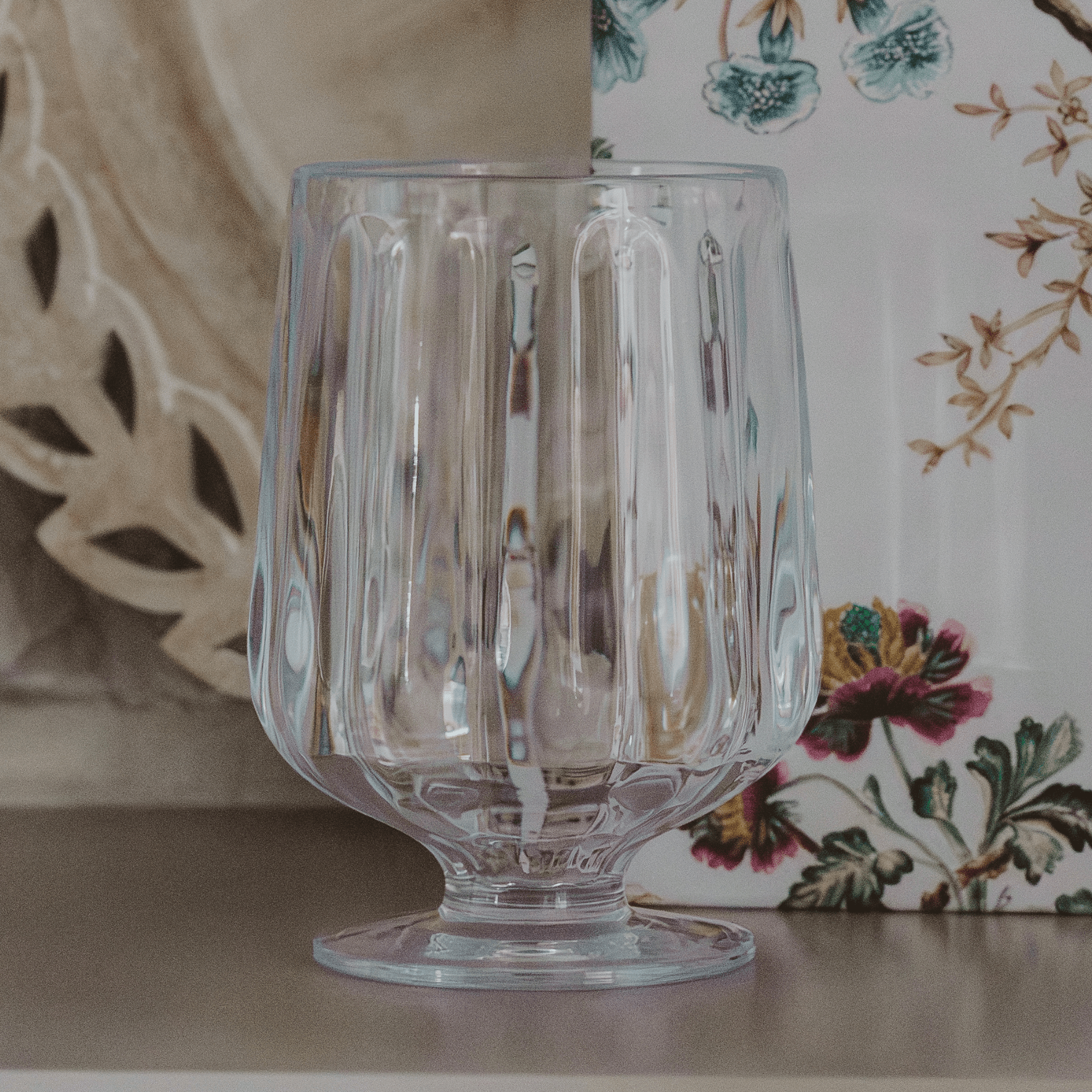 Outdoor Plastic Goblet Drinkware - Sweet Water Decor - Plastic Wine Glass