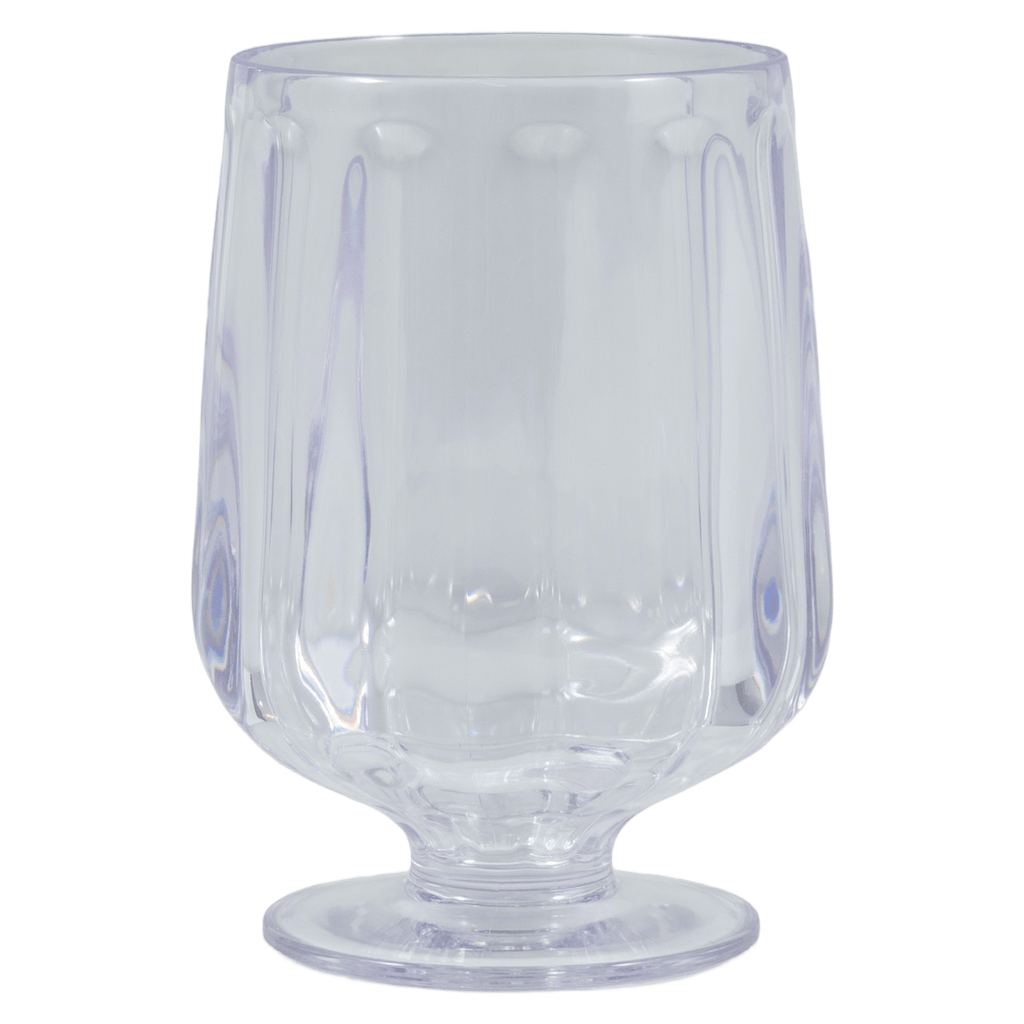 Outdoor Plastic Goblet Drinkware - Sweet Water Decor - Plastic Wine Glass