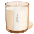 Hello Fall Soy Candle - Tinted Glass Jar - 12 oz - Sweet Water Decor - Candles