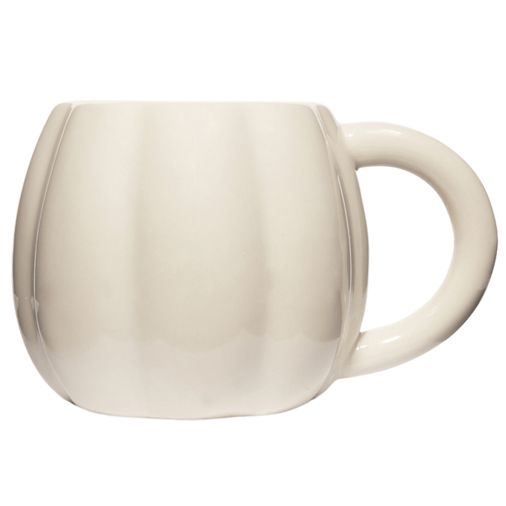 Cream Pumpkin 19oz. Figurine Coffee Mug - Sweet Water Decor - Coffee Mugs