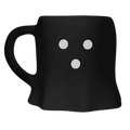 Black Ghost 12oz. Figurine Coffee Mug - Sweet Water Decor - Coffee Mugs