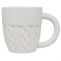 Cream Sweater 18oz. Figurine Coffee Mug - Sweet Water Decor - Coffee Mugs