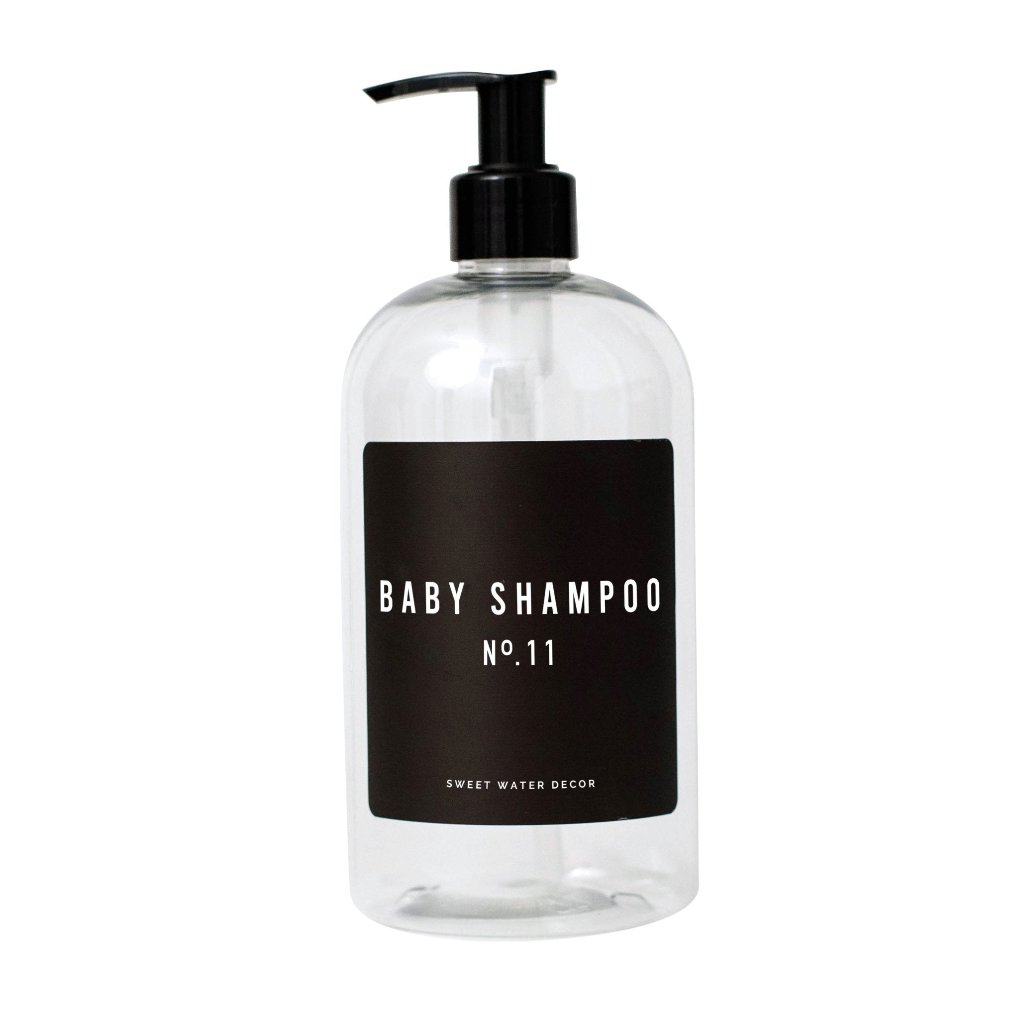 Black Text Labels for Plastic and Glass Dispensers - Sweet Water Decor - Dispensers