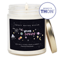 Dream Forward THON Soy Candle - Clear Jar - 9 oz - Sweet Water Decor - Candles
