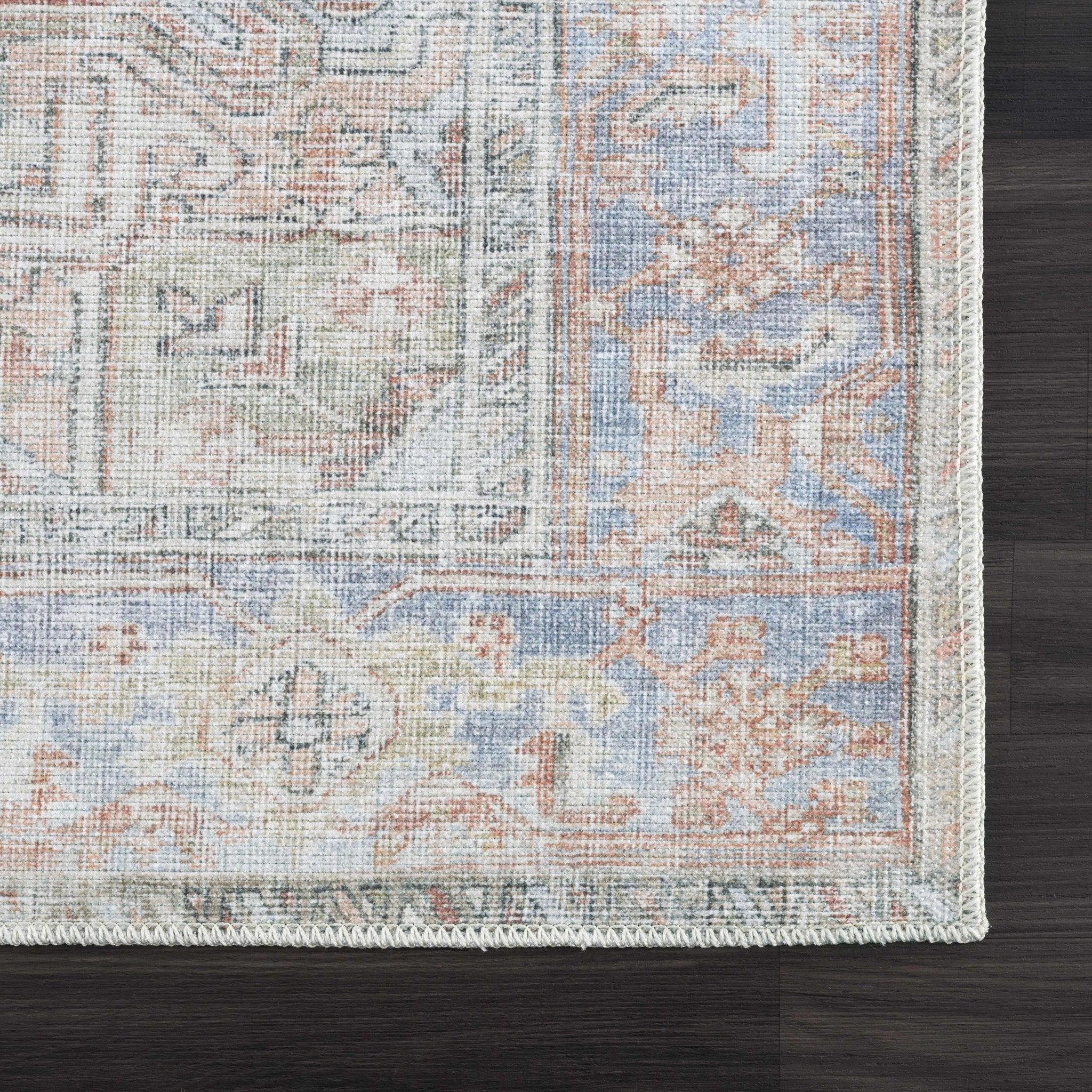 Rust Maayon Washable Rug - Sweet Water Decor - Rugs