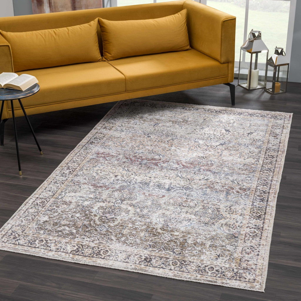 Olive Holi - 2304 Washable Area Rug - Sweet Water Decor - Rugs