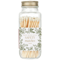 Green Delft White Tip Safety Matches - 60 Count, 3.75" - Sweet Water Decor - Matches