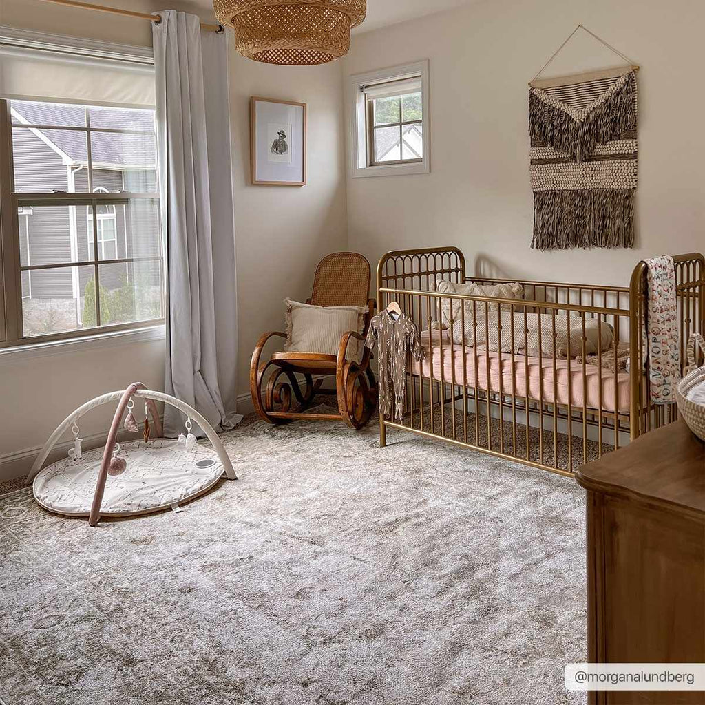 Gael Cream Washable Area Rug - Sweet Water Decor - Rugs