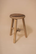 Vintage Elm Stool - Sweet Water Decor - stool