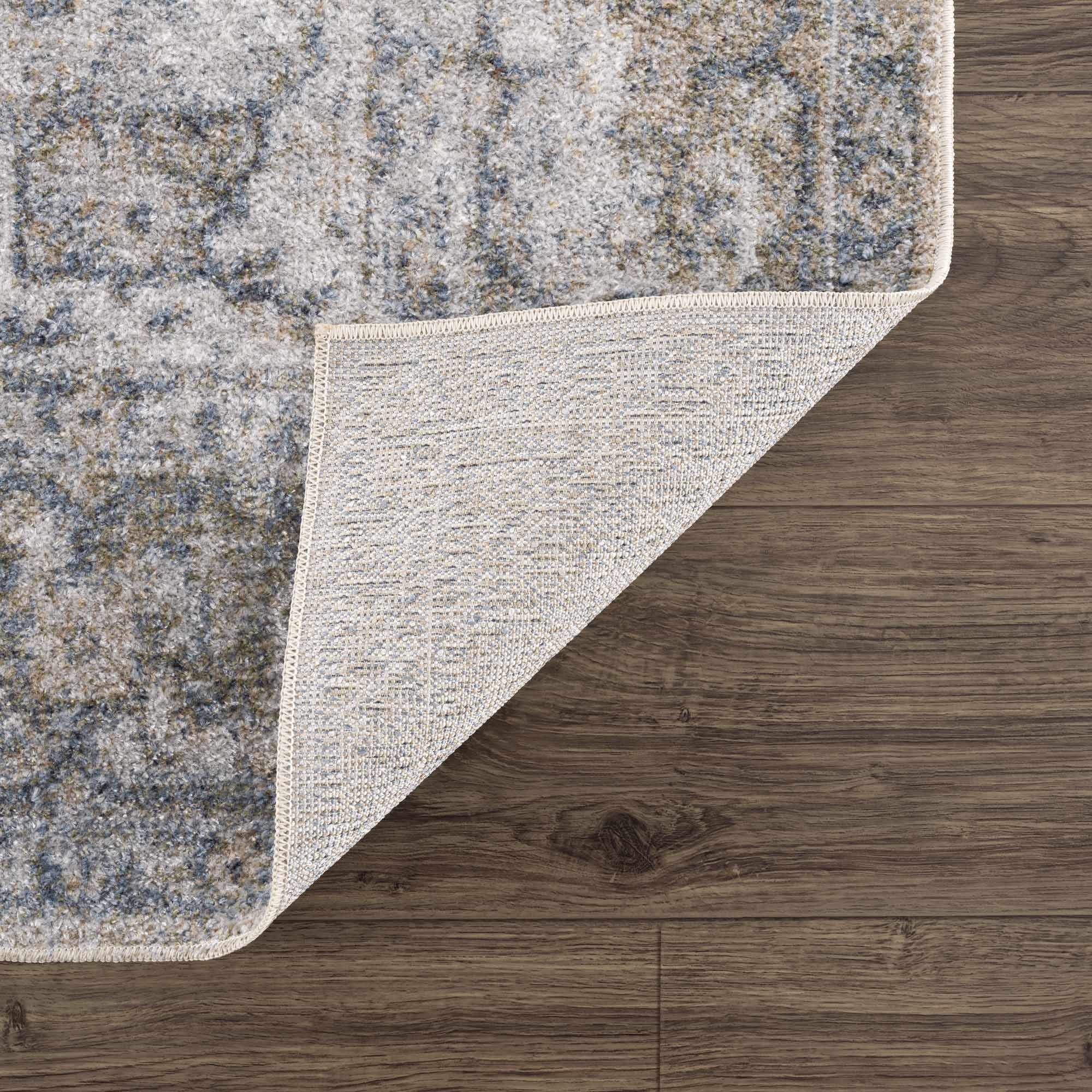 Gael Blue Washable Area Rug - Sweet Water Decor - Rugs