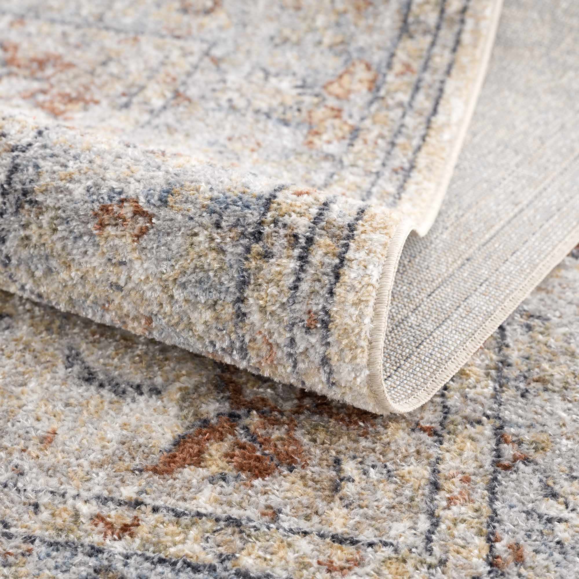 Emke Cream Washable Area Rug - Sweet Water Decor - Rugs