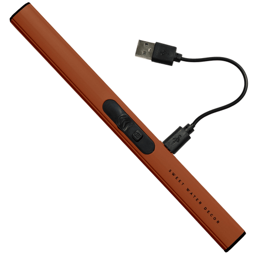 Burnt Orange Electric Lighter - Sweet Water Decor - Lighters