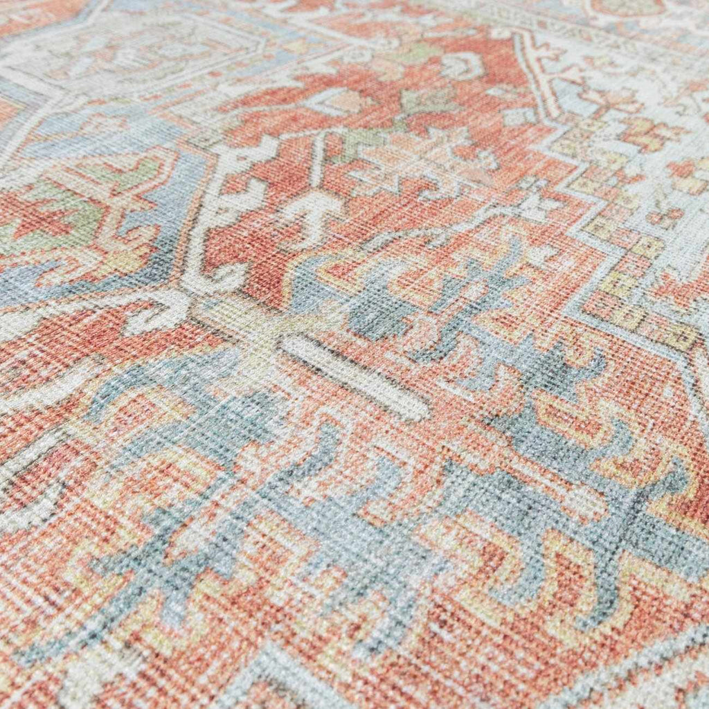Rust Maayon Washable Rug - Sweet Water Decor - Rugs