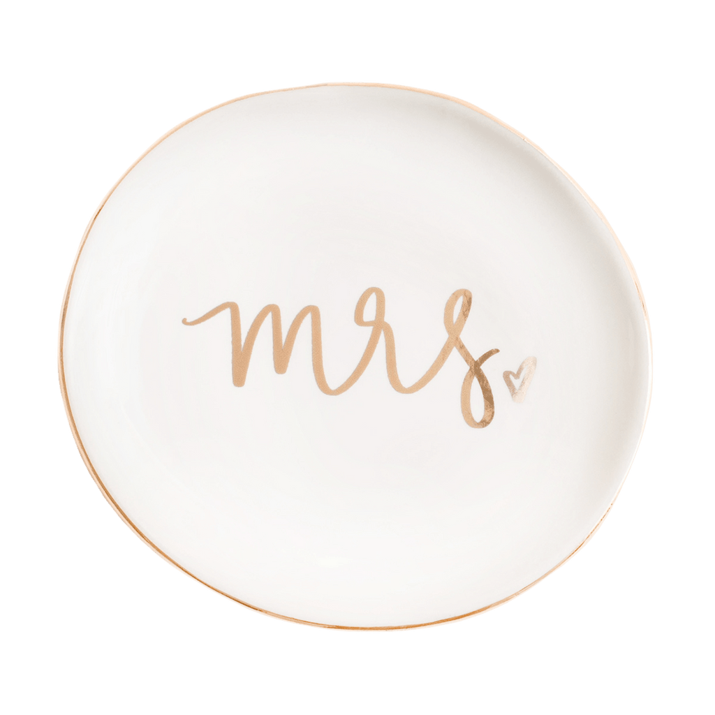 Mrs. Jewelry Dish - Sweet Water Decor - Jewelry Dishes