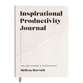 Inspirational Productivity Journal: You Are Strong & Courageous - Sweet Water Decor - Notebooks