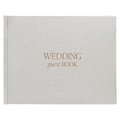 Tan Wedding Guestbook - Sweet Water Decor - Guestbook