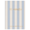 Be Mindful Striped Journal - Sweet Water Decor - Prompted Journal
