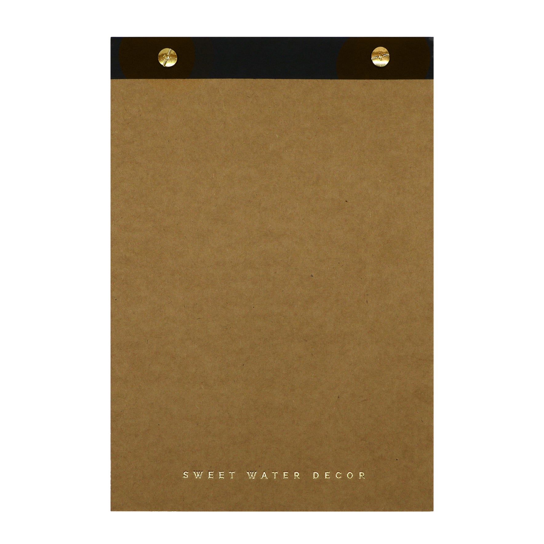 Gold Rivet Basic Notepad - Sweet Water Decor - Notepad