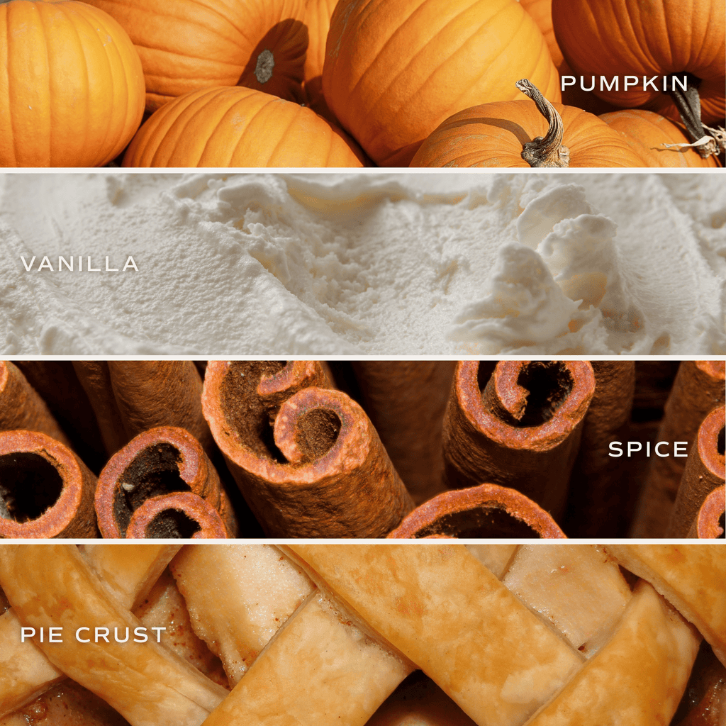 Pumpkin Pie Soy Candle - Orange Matte Jar - 15 oz (Hello Pumpkin) - Sweet Water Decor - Candles