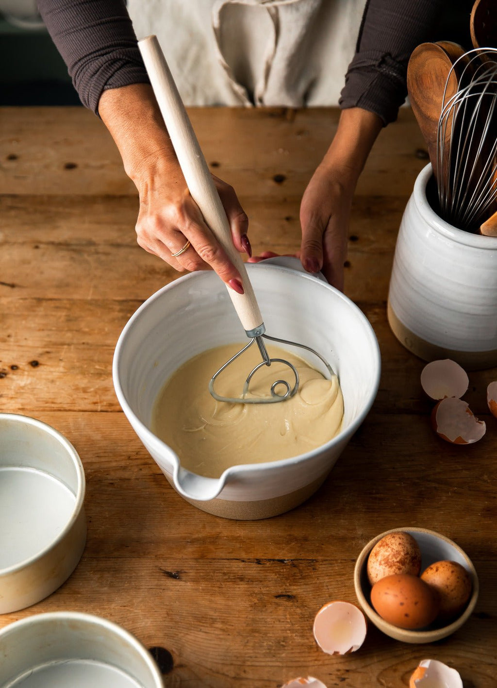 Silo Batter Bowl - Sweet Water Decor - Pottery