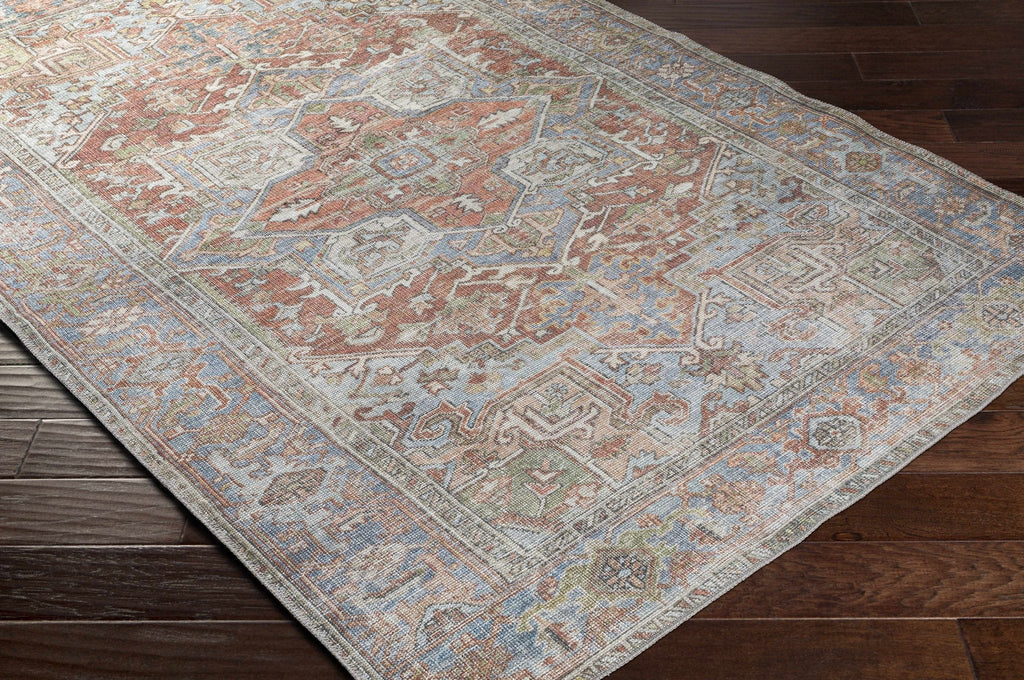 Rust Maayon Washable Rug - Sweet Water Decor - Rugs