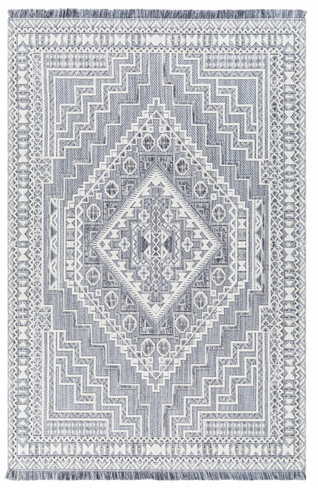 Alya Charcoal Textured Area Rug - Sweet Water Decor - Rugs