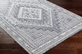 Alya Charcoal Textured Area Rug - Sweet Water Decor - Rugs