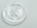 Danielle Ribbed Glass Plate - Sweet Water Decor - plate