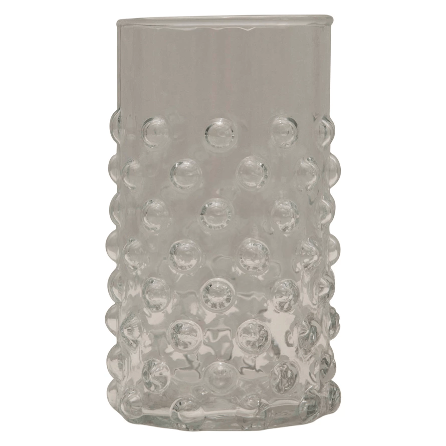 Hobnail Clear 12oz Drinking Glass - Sweet Water Decor - Drinkware