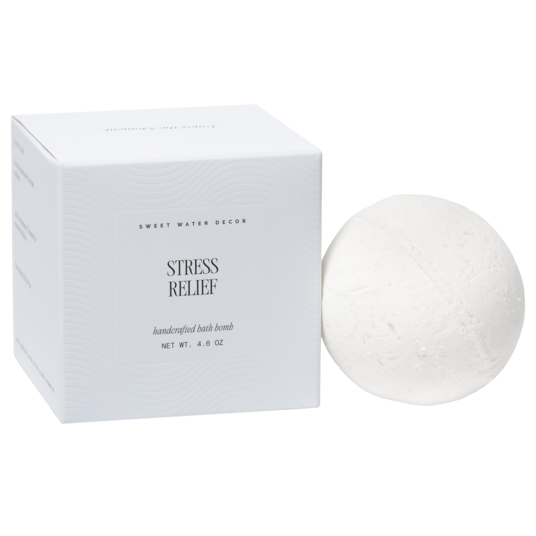 Stress Relief 4.6 oz Bath Bomb - Sweet Water Decor - Bath Bomb